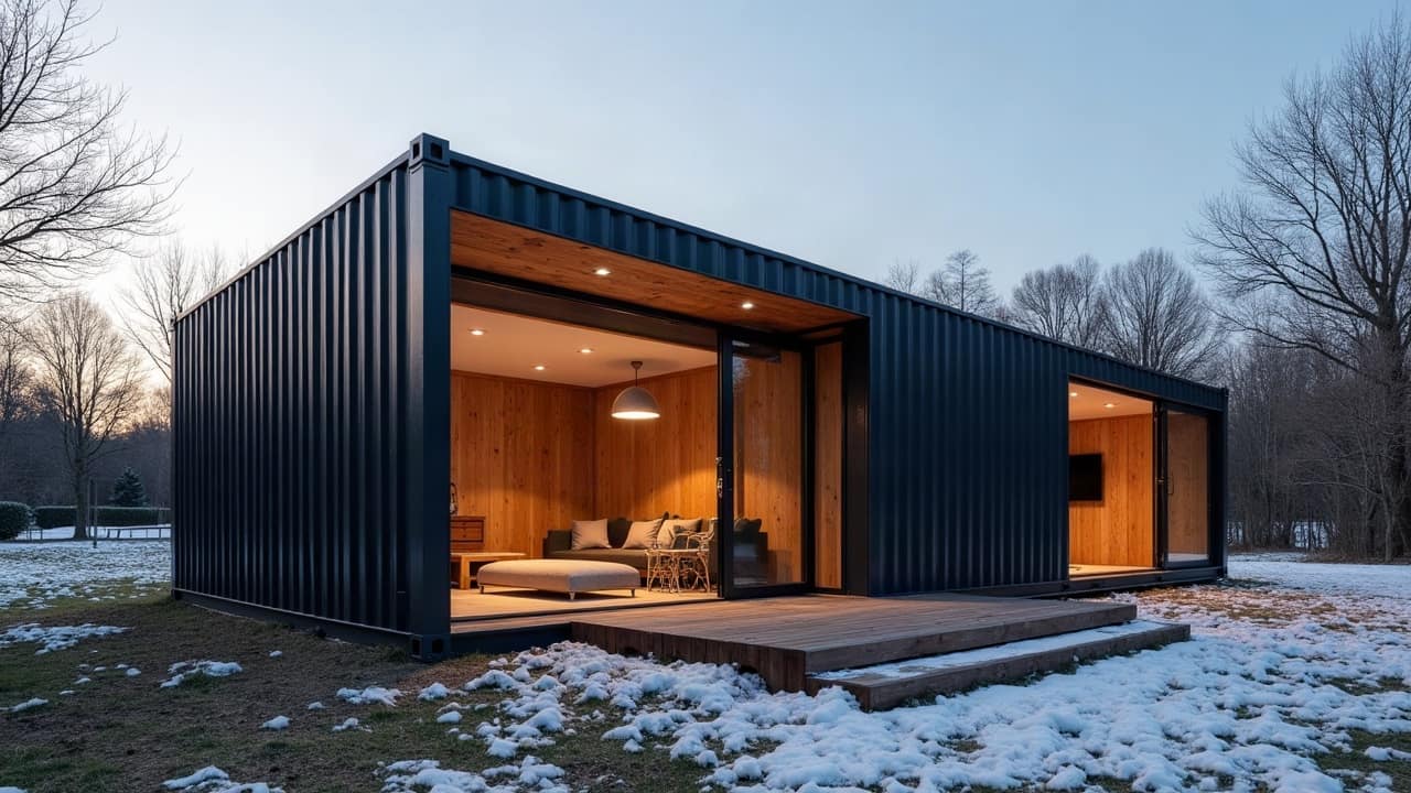 Isolation d'une maison container : acier, ponts thermiques et condensation