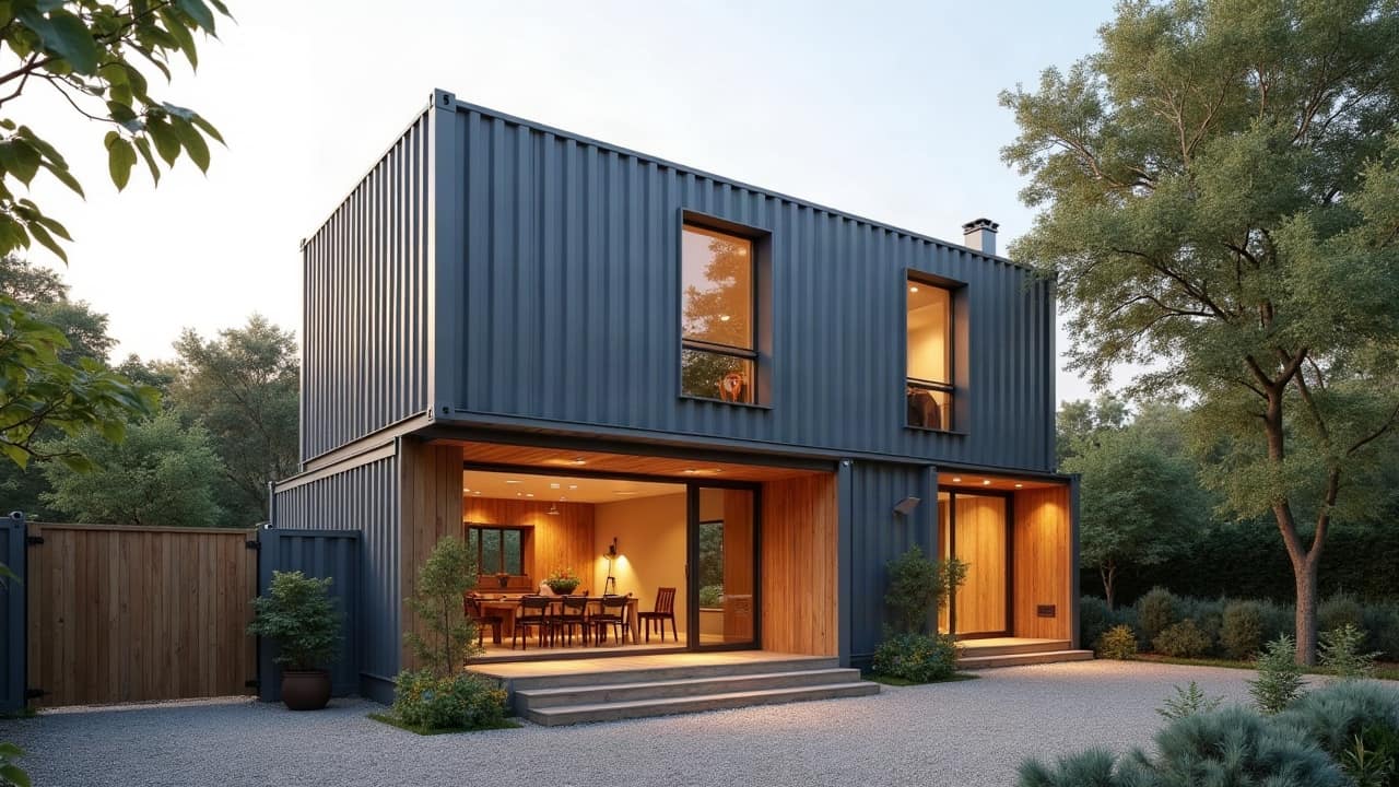 Permis de construire ou déclaration préalable pour une maison container